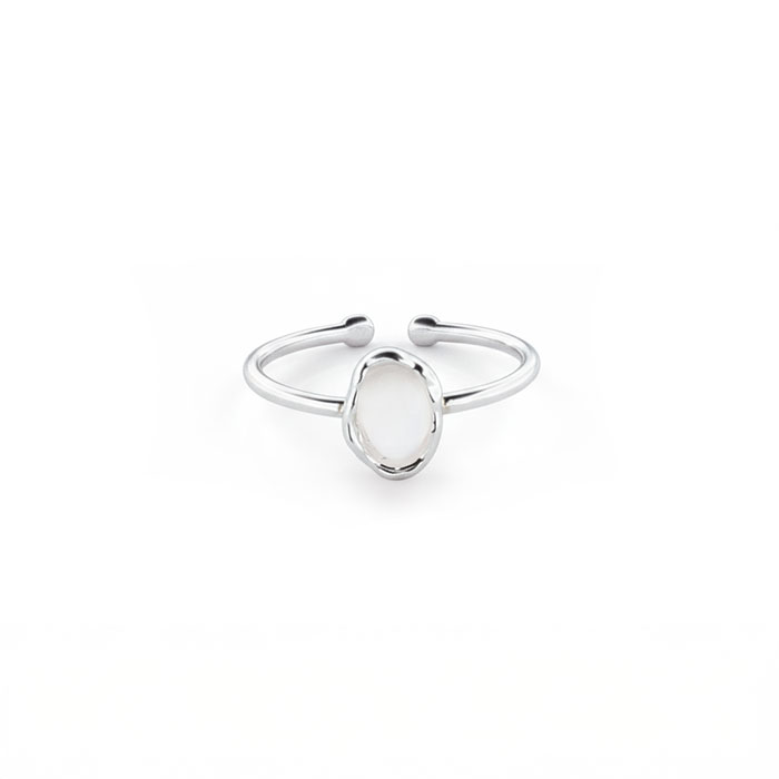 925 실버 소프트 컨투어 반지 GLOW TAG 공식 스토어 제품컷 (Soft Contour Ring)