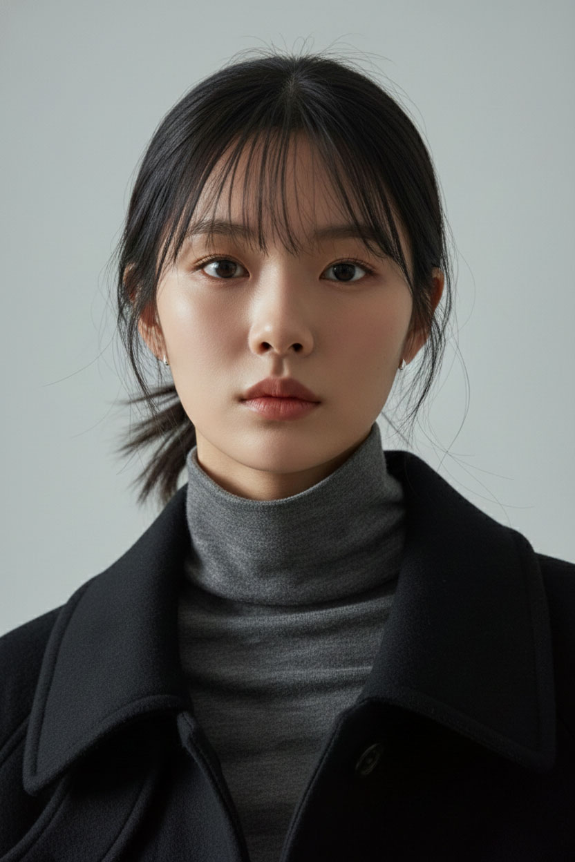 작은 실버 귀걸이 착용 시 전체 스타일 균형, 과하지 않은 데일리 귀걸이