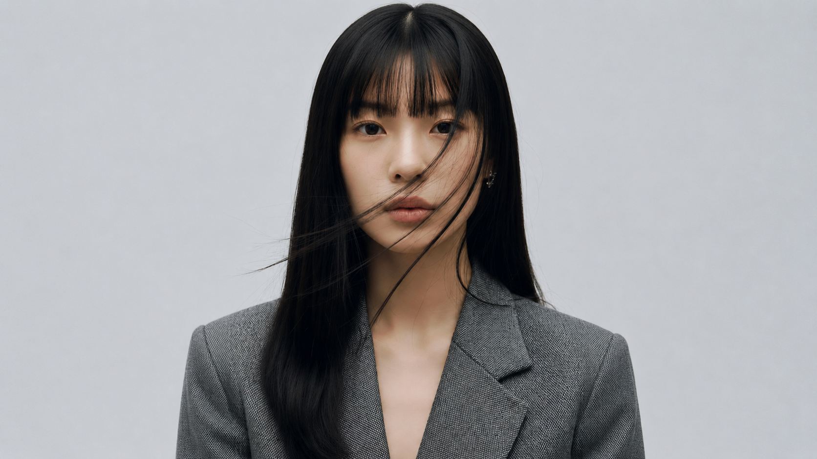 Butterfly Earring 925 실버 나비 귀걸이 착용컷