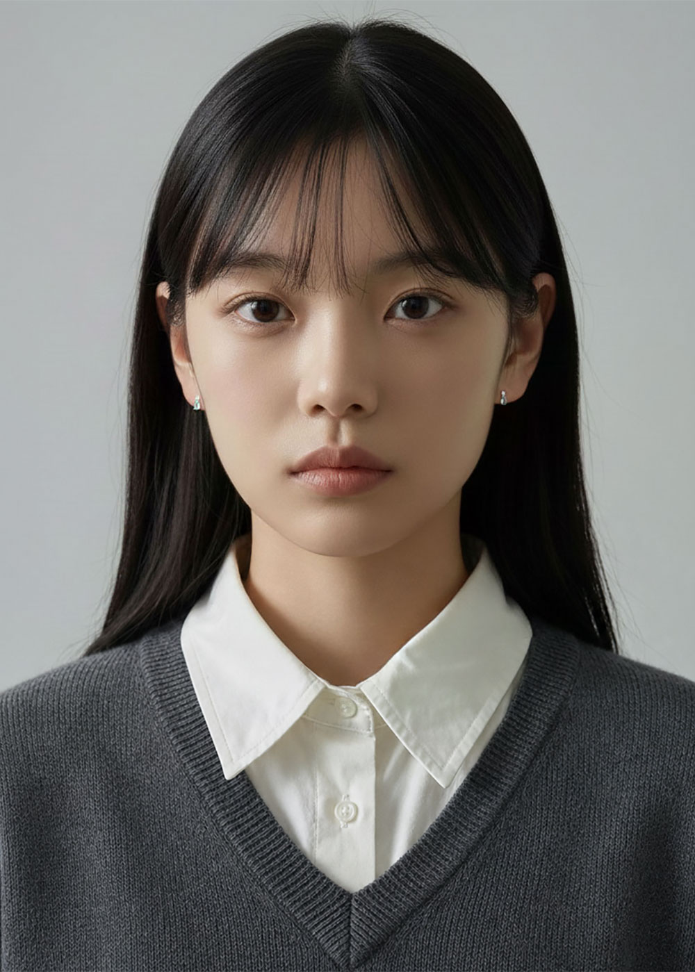 Blue Teardrop Earring 925 실버 블루 드롭 귀걸이 이미지 5