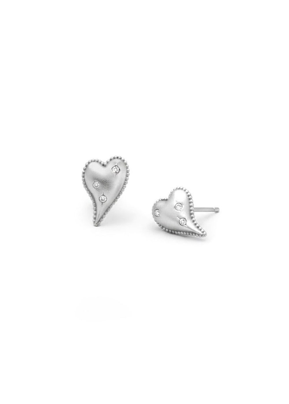 Cubic Heart Earring
