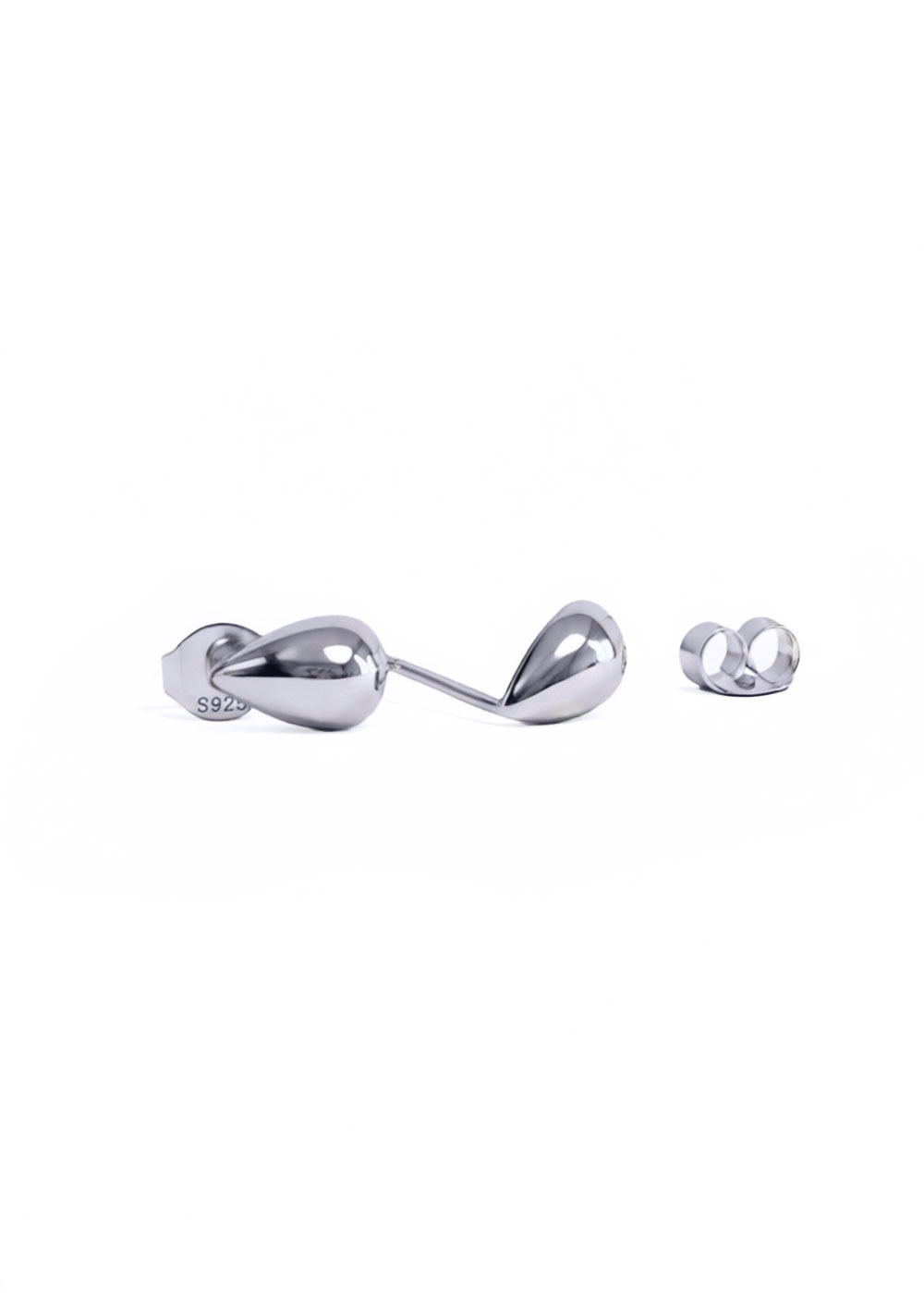 Mini Dewdrop Earring 925 실버 미니 물방울 귀걸이 이미지 1
