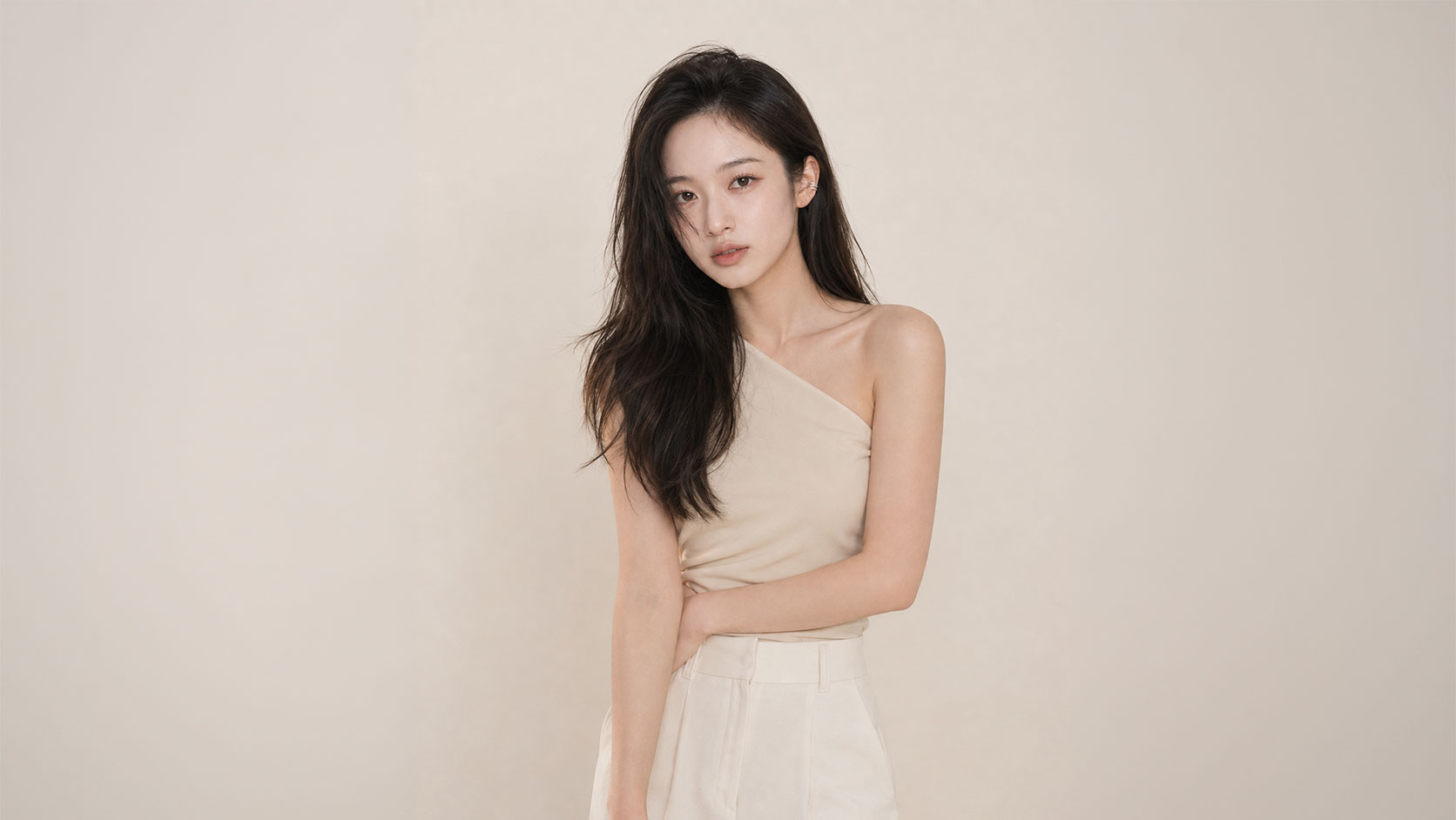 Orbit Line Earcuff 925 실버 오빗 라인 이어커프 스타일링