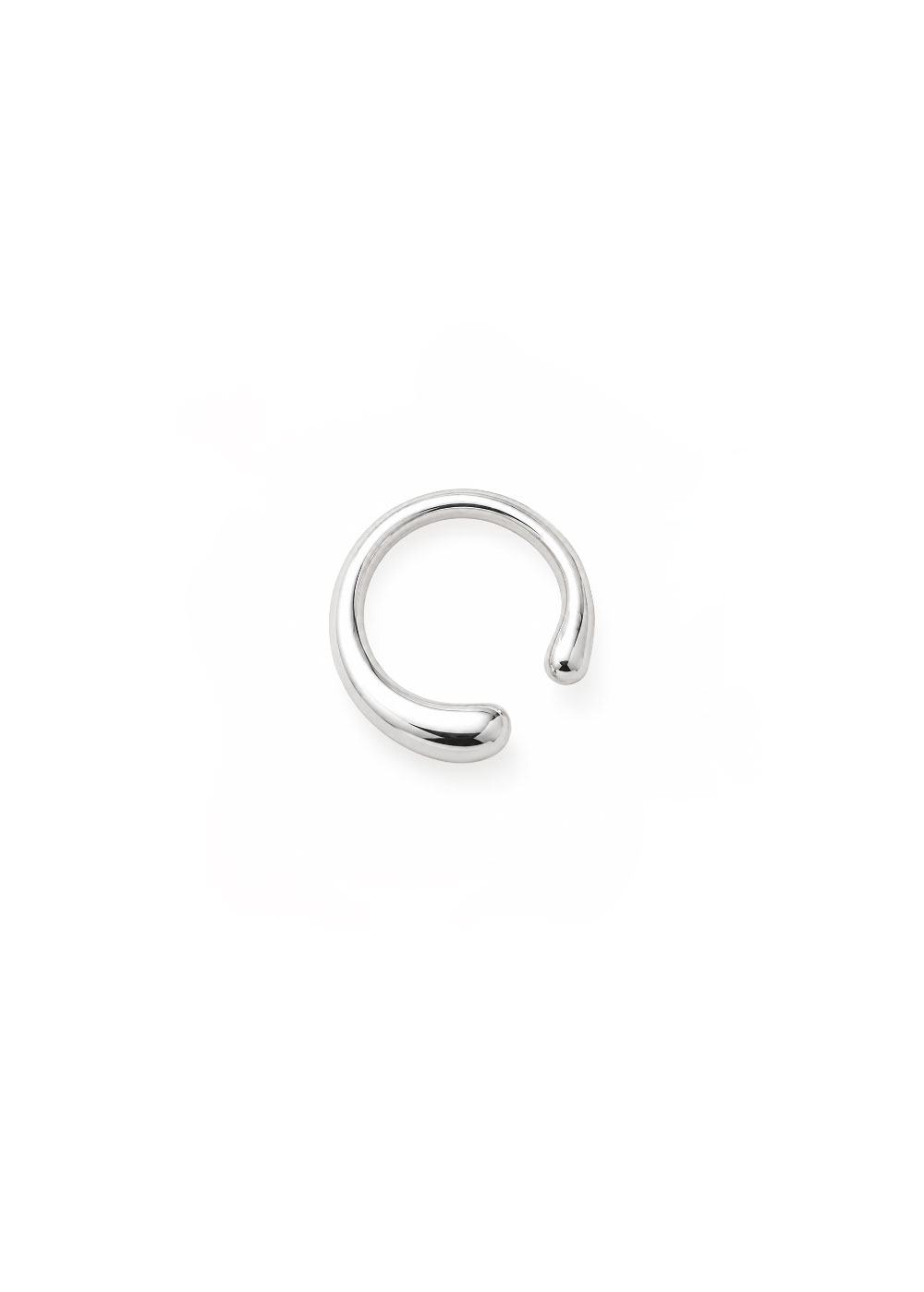 Round Layering Earcuff 925 실버 레이어드 이어커프 제품 사진